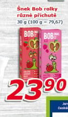 Ovocné pásky Šnek BOB LLC Eco Snack