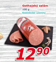 Salám Gothaj Kostelecké uzeniny