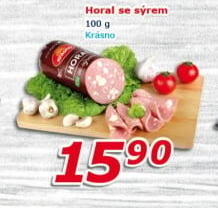 Salám Horal se sýrem Krásno