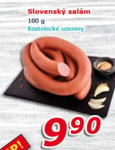 Salám slovenský točený Kostelecké uzeniny