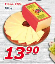 Sýr Edina 28%