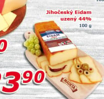 Sýr Eidam uzený 44% Jihočeský Madeta