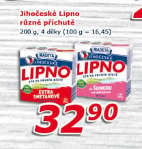 Tavený sýr Jihočeské Lipno Madeta