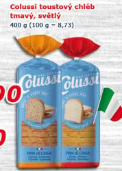 Toustový chléb Colussi