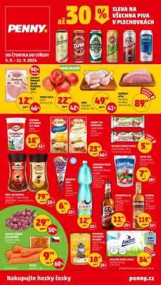 akční leták Penny Market 5.9.2024-11.9.2024