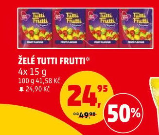 Bonbony Tutti Frutti Red Band