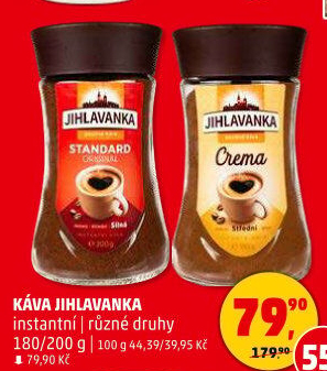 Instantní kávy Jihlavanka