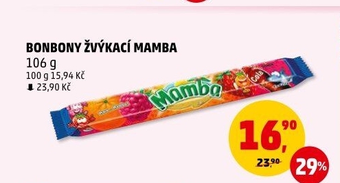 Karamely ovocné Mamba Storck