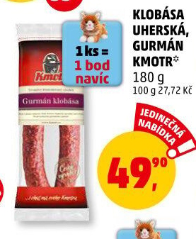 Klobása Uheráková Kmotr