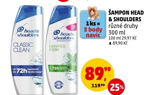 Šampon proti lupům Head&