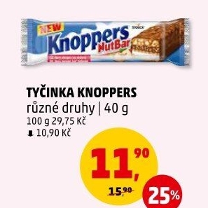 Tyčinka Knoppers NutBar Storck