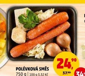 Zeleninová polévková směs