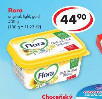 Flora original, light, gold