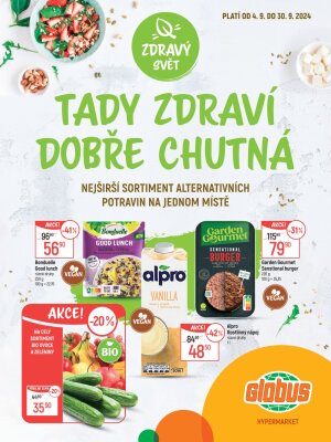 akční leták Globus 4.9.2024-30.9.2024
