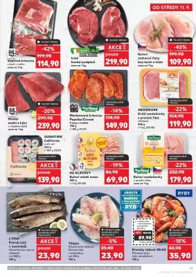 akční leták Kaufland 11.9.2024-17.9.2024