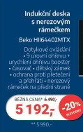 Indukční varná deska Beko HII64402MTX