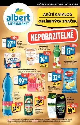 akční leták Albert 11.9.2024-24.9.2024