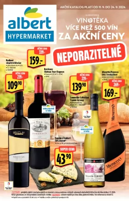 akční leták Albert 11.9.2024-24.9.2024