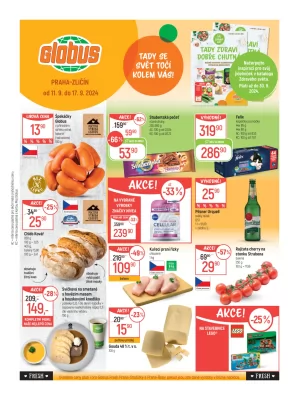 akční leták Globus 11.9.2024-17.9.2024