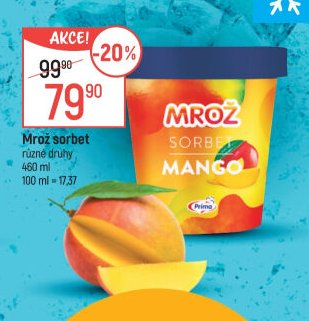 Mrož sorbet