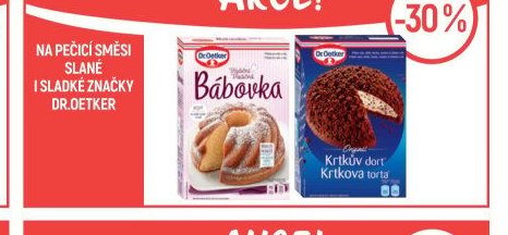 Dr.Oetker bábovky a dorty