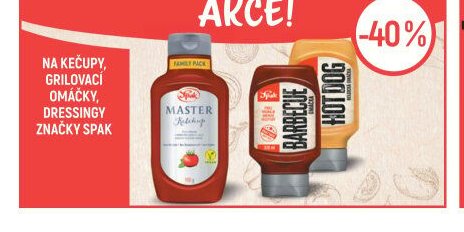 Spak kečupy, grilovací omáčky a dressingy
