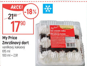 Mražený krém My Price