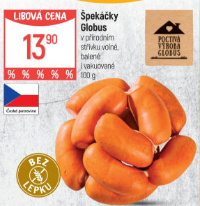 Špekáčky Globus