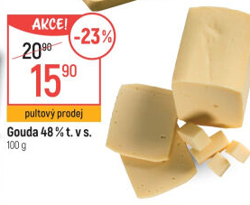 Sýr Gouda 48%