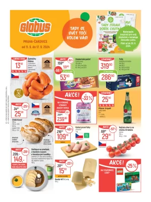 akční leták Globus 11.9.2024-17.9.2024