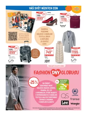 akční leták Globus 11.9.2024-17.9.2024