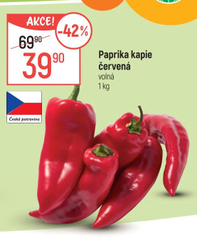 Paprika červená kapie