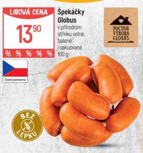 Špekáčky Globus