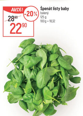 Špenát baby
