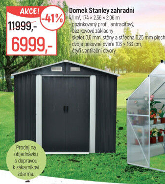 Zahradní domek Stanley