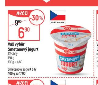 Váš výběr Smetanový jogurt