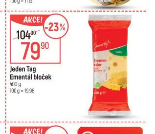 Jeden Tag Ementál bloček