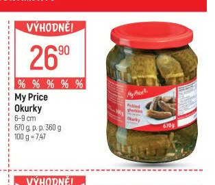 My Price Okurky