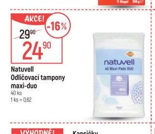 Natuvell Odličovací tampony