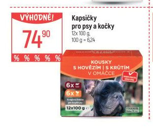 Kapsičky pro psy a kočky