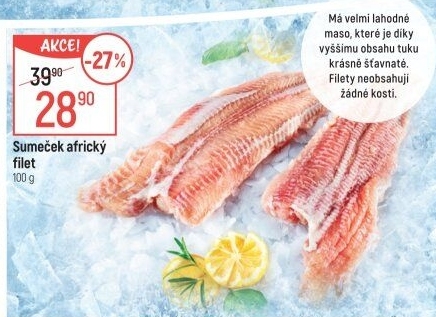 Sumeček africký filety