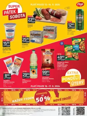 akční leták FLOP TOP 11.9.2024-17.9.2024