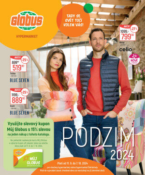 akční leták Globus 11.9.2024-7.10.2024
