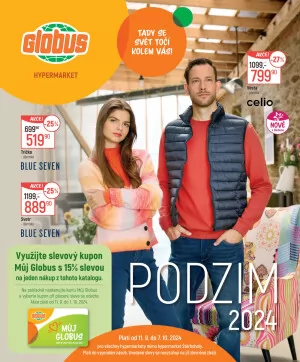 akční leták Globus 11.9.2024-7.10.2024