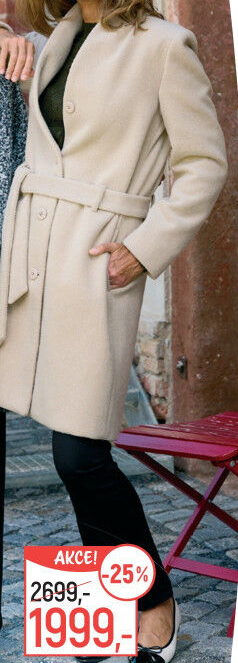 Dámský kabát Prego