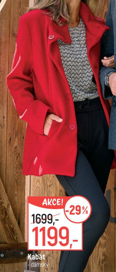 Dámský kabát Prego