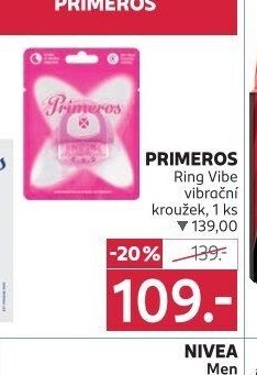 Primeros Ring Vibe vibrační kroužek
