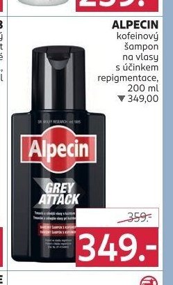 Alpecin kofeinový šampon