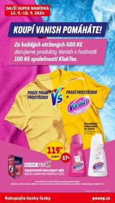 akční leták Penny Market 12.9.2024-18.9.2024