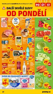 akční leták Penny Market 12.9.2024-18.9.2024